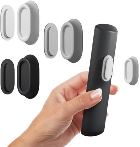 Yeomju 3 Stück Verbesserte Magnetische Fernbedienungshalter, Silikon Fernbedienung Wandhalterung für TV,Klimaanlagen,Ventilator, Magnetische Fernbedienungshalter