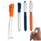 KYEQATY 4pcs Wasserpistole Stiftform in Form Wasserpistole Streichspielzeug 2 in 1 lustigen Streicherwechselstift Stift mit Wasserspray -Funktion für Schulbüro Streich Trick
