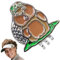 Marcador magnético de pelota de golf de metal, divertido clip de sombrero con grabado transparente, moneda de señalización con ventosa, tenedor, marcador de puntos personalizado para principiantes y