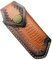 Funda plegable de cuero para guardar objetos pequeños, práctica y elegante, funda de organización de cuchillos