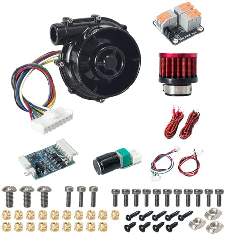 Zkydhbd 24 V Bürstenlose Zentrifugalluftgebläse WS7040 7040 BEBLUREN Lüfter 6 5 KPa Potentiometer Treiber Für Hevort 3D Drucker Niedriger Rauschkühllösung