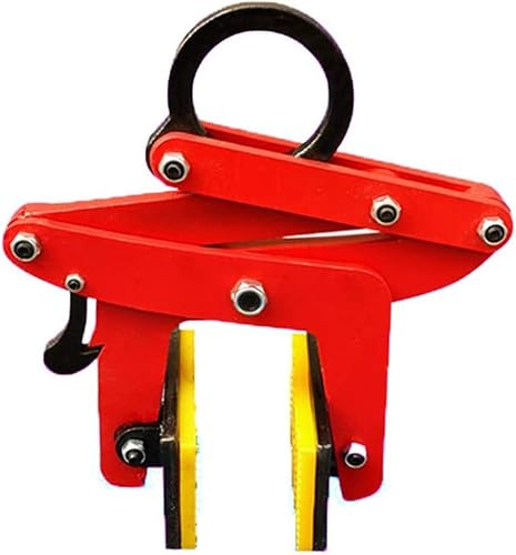 Vertical Plate Lifting Clamp, Stone Lifting Clamps Thicken Non-Slip Lifting Clamp Vertical Plate Clamp, for Lifting and Transporting Steel Plate(C2)