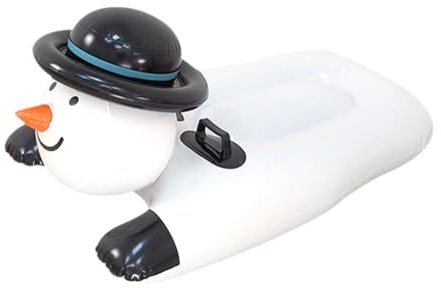 Harilla Aufblasbarer PVC-Schneereifen für den Winter, Outdoor-Skireifen, lustiges Winterspielzeug, aufblasbarer Schlitten für Outdoor-Aktivitäten