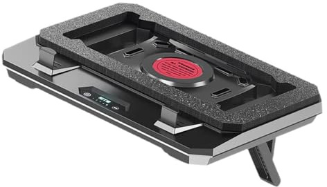 Mekalero Supporto di raffreddamento per computer portatile in alluminio di alta qualità con tecnologia di raffreddamento potenziamento e porta USB 3.0 che migliora il gaming Laptop Pad