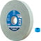 PFERD Schleifbockscheibe CARBIDE, 250x32x51mm, SiC 80, 39009729 – Weiche, aggressive Schleifscheibe für harte Materialien, z. B. Hartmetall, mit Reduzierhülse (32mm)