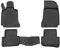 WALSER XTR Gummi Fussmatten Auto für Mercedes-Benz C-Klasse (W204) 2007-2015, C-Klasse (S204) 2007-2014, 100% passgenaue Auto Fußmatten, robuste Universal Fußmatte Auto, Gummimatten Auto