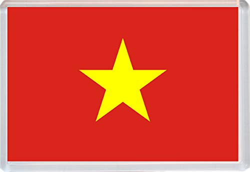 Vietnam Flag - Fridge Magnet 96 x 67 mm Jumbo Size BBSM1837