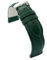 diloy Bunte Uhrenarmband aus glattes Rindsleder 8mm 10mm 12mm 14mm 16mm 18mm 20mm 22mm 24mm Ref 302 Militärgrün 12mm