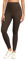 Famulily Damen Gerippte Strick Leggings High-Waisted Slim Warme Strumpfhose für Frauen Herbst Winter (S, Braun)
