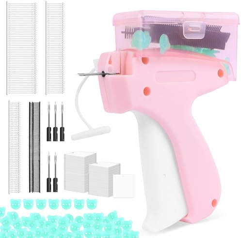 GUOSIYAO Quick Clothing Fixer set Stitchy Quick Clothing Fixer Clothing Fixer set Pistola Cucitrice Tessuti Strumento per Cucire Etichette Cucito Trapuntatura orlo Trapunte