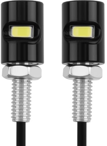 Motorcycle Number Plate Lights 12V,White light Motorbike Lamp 80cm,Sealed to Prevent Dust, Collision and Splash, Safe, Reliable and Easy to Install,for Motorcycle, Bike, Truck, and All-Terrain Vehicle