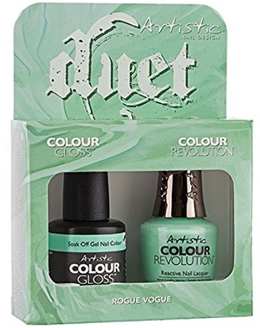 Artistic Nail Design - Duet Gel & Polish Duo - Rogue Vogue - 15 mL / 0.5 oz