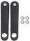 BQLZR 14x2.5cm Verstellbare PU-Leder Accordian Balg-Riemen f¨¹r Bass-Akkordeon Schulter Packung mit 2