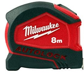 Flexómetro Autolock 8m x 27mm (cajas de 6)