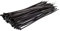 Gocableties - Collier de Serrage en Nylon - 250 mm x 2,5 mm - Noir - Attache Câble Résistant aux UV - Serre-Câbles - Lot de 100 Pièces