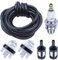 Adefol Fuel Hose Filter Line Primer Bulb Spark Plug Kit for Stihl TS410 TS420 Chainsaw Replacement Parts for 4238 350 6201