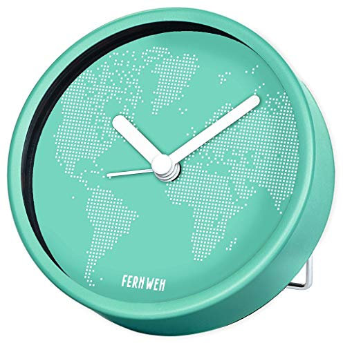 moses. Reisewecker, Türkisgrün, Normal