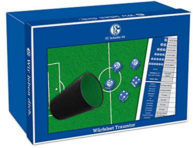 Teepe 22182485 FC Schalke 04 Traumtor-Würfelset