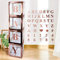 4 Stück Rose Gold Clear Boxen für Luftballons mit 30 Buchstaben, 10 Zahlen, 5 Symbole, ABC transparente Geschenkbox Geburtstag Geschlecht Reveal Dekoration, Baby Shower Boy Girl Letter Blocks