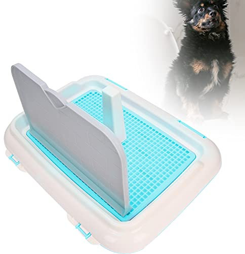 banapo Toilette d'entraînement, Toilette pour Chien d'intérieur pour Chiens mâles pour Petits Chiens(Blue)