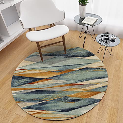 Teppich Runde für Wohnzimmer Schlafzimmer Kinderspielzimmer 80 cm 100 cm 120 cm 140 cm 160 cm 180 cm 200 cm 240 cm 260 cm 300 cm kreativität circle teppiche Waschbare rutschfeste Innenbodenmatten