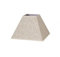 Pantalla Piramide Tenorio E27 Lino Beis 35dx15dx25h