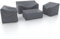 WISCLASS Patio Furniture Covers,4-Piece Outdoor Garden Covers,Waterproof 420D Heavy Duty Set covers Windproof，Durable Fade Rip Resistant