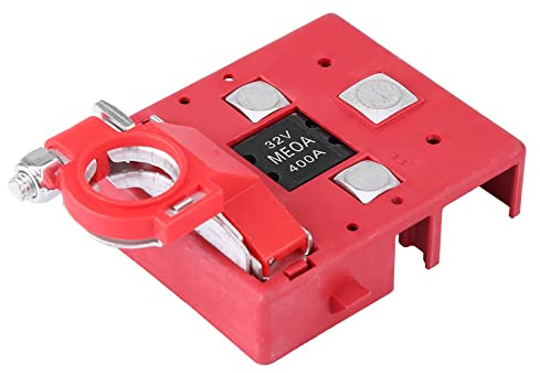 batterieklemmen mit sicherung,Abgesicherte Sammelschienen-Batterieklemme Jimny-Batterieklemme Abgesicherte Klemmen Endet Auto Caravan 32V 400A Schnellspanner Abgesicherte Batterie-Verteilerklemmen Cl