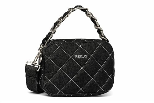 Replay Damen Handtasche aus Baumwolle