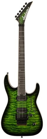 Jackson Pro Plus Series Dinky DKAQ Emerald Green E-Gitarre