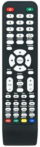 RM-C3015 Replace Remote Control Compatible with JVC LED HDTV/DVD LT-32DE75 LT32DE75