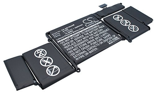 NEU Ersatz Akku Fit A1502, MacBook A1502 Battery(2015), MacBook Pro 13 2015 Retina, MacBook Pro 13.3 inch Retina M, MacBook Pro 13.3 inch Retina M, MacBook Pro 13.3 inch Retina M(6500mAh)