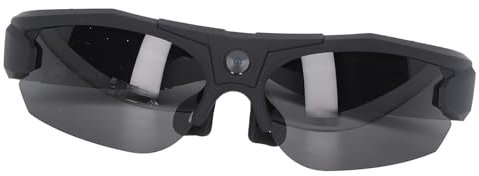 Sonnenbrille, Kamera, Kamerabrille, 1920 X 1080, Micro-USB, 600 MAh, Umlaufender Rahmen, rutschfeste Videokamerabrille für Outdoor-Reisen