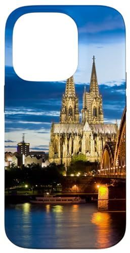 Cologne City Kölner Dom Stadt Köln Skyline Köln Hülle für iPhone 14 Pro