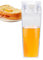 Chaies Botella de agua de cartón de leche transparente, recipiente de cartón de leche transparente,Botella de cartón de leche de café cuadrada portátil | Botella de zumo, vaso de cartón de leche a