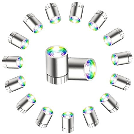 CYIOU 40 Stück Mini LED Licht Buntes Licht Mini LED Lampe Mini Lichter Kleine LED Lichter für Geburtstag Party Bar Beleuchtung Basteln Puppenhauszubehör Dekoration (Buntes Licht)