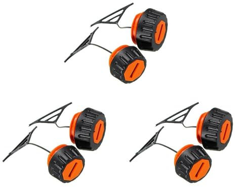 Hlxnyami 6x Gas Fuel Cap &Oil Cap Kit Fit for Chainsaw 020 021 023 024 025 026 028 034