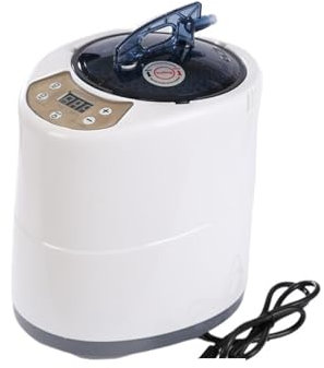 EDEDE Generador de Vapor para Sauna, Generador de 2000W Capacidad Mejorada 4L Olla de for Sauna barriles de Madera Agua Grande para Doméstico Comercial