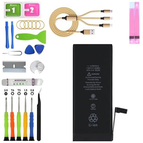Akku für iPhone 7 A1778 A1660 1960 mAh Lithium Polymer Akku mit Repair Kits
