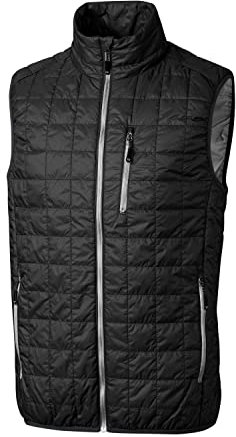 Cutter & Buck Homme MCO00019 Manteau en Duvet synthétique - Noir - Taille S