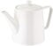 Judge Essentials White Porcelain Traditional Tall Teapot (5 Cup/1L)