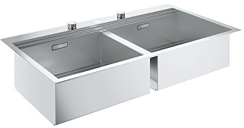 Grohe 31585SD0 Fregadero de Cocina, Cromo, 120 cm