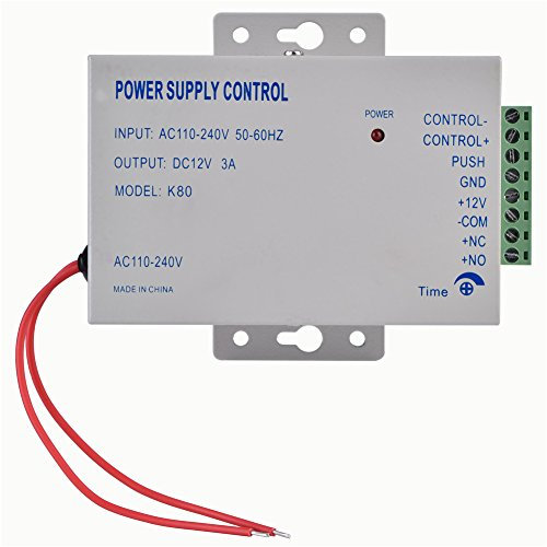 Netzteil Tür Zugangskontrolle System Netzschalter, Eingang AC 110 V-240 V Ausgang DC 12 V 3 A 30 W Power Supply Control