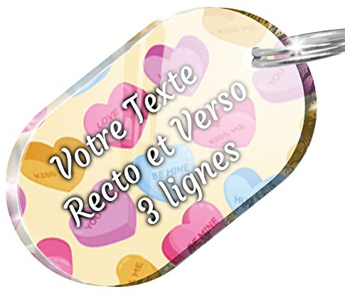 Personalisierbare Hundemarke Air of Time, personalisierbar