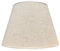 Tisch Lampe Lampenschirm ZubehöR E27 Leinen Nachttisch Lampe Wand Lampe und Schatten Stoff Unterer Durchmesser 30Cm Weiß