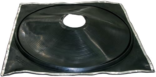 MASTER FLASH Dachdurchdringung zum Schutz Gegen das Eindringen von Wasser Rohrmanschette Dachdurchführung Rohrdurchführung Dichtungsflansch für Blechdachdeckungen Epdm Maxi Xl 304-1000mm