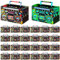 24 Stück 80er Jahre Boom Box Party Favor Boxen 80er 90er Jahre Thema Mittelstücke für Tische, Retro Radio Dekorationen Leckerli Goodie Candy Papierboxen leuchten im Dunkeln Party Gastgeschenke Boxen