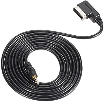 GYOUZA 3.5MM Jack Car Media AMI Music Interface Audio Aux Cable Adapter for Volkswagen for Audi A4 A6 A8 Q3 Q5 Q7