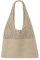 SUOSDEY gehäkelte Mesh Strand Tote Bag, Sommer Urlaub Ästhetische Strick Boho Umhängetasche für Frauen Khaki