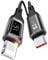 IZHOI USB C Cavo per iphone, Digital Pro 30W PD/Ricarica Rapida,LED Display Cavo dati Carica 2m nero per iphone 14/13/12 Pro Max/11/XS/XR/8 Plus